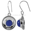 Blue Onyx Gemstone 925 Sterling Silver Earring Jewelry